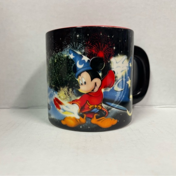 Four Parks One World Disney Authentic XL mug mickey fantasia ceramic mug - Picture 2 of 3